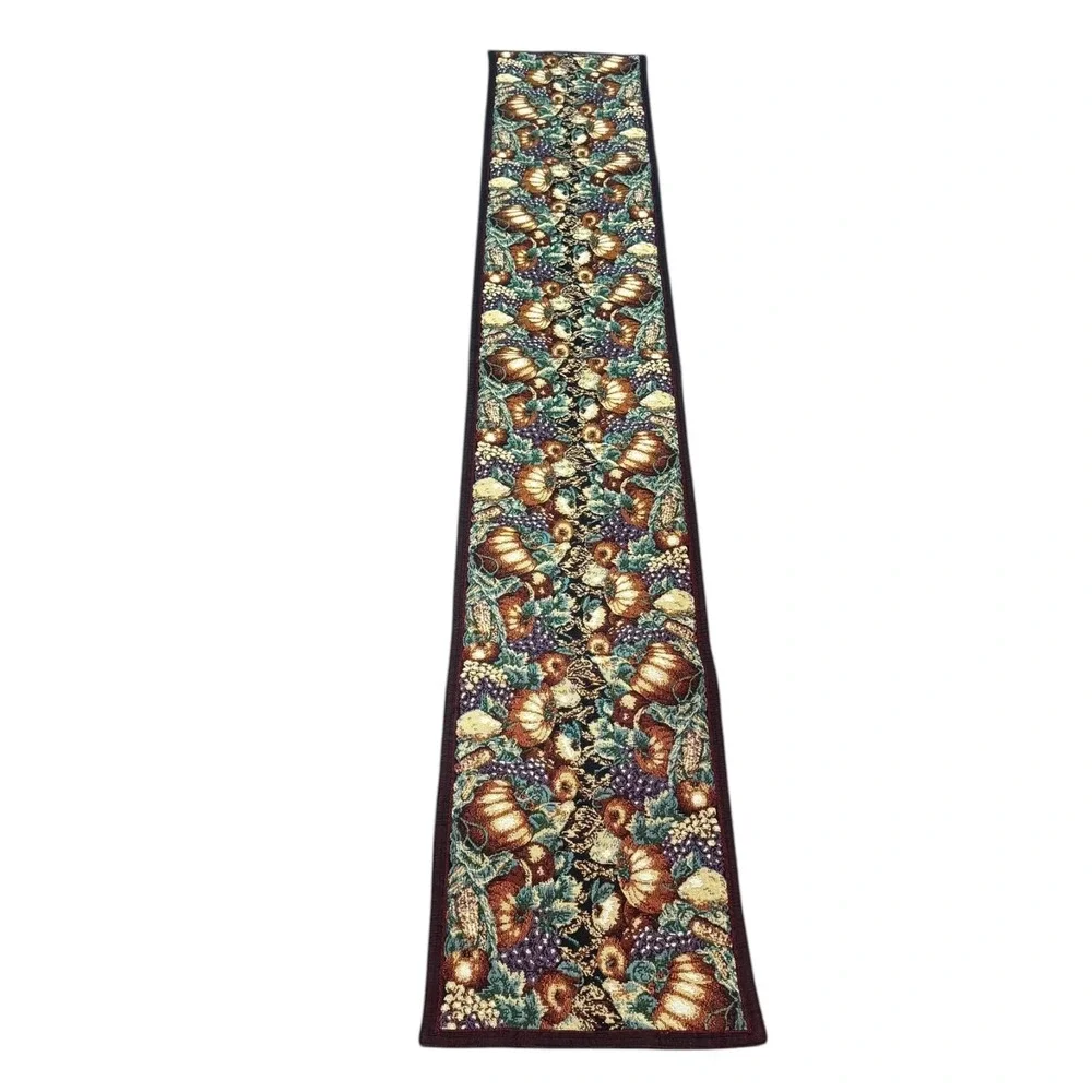 Fall Harvest Pumpkin Decorative Table Runner 71
